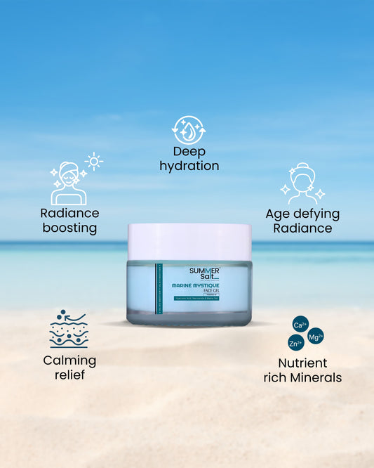 Marine Salt Deep Hydrating Face Gel For Radiant Skin 50ml