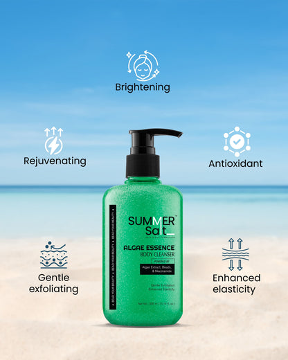 Algae Extract & Niacinamide Body Wash For Rejuvenating Shower Experience 300ml