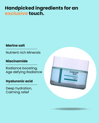 Marine Salt Deep Hydrating Face Gel For Radiant Skin 50ml