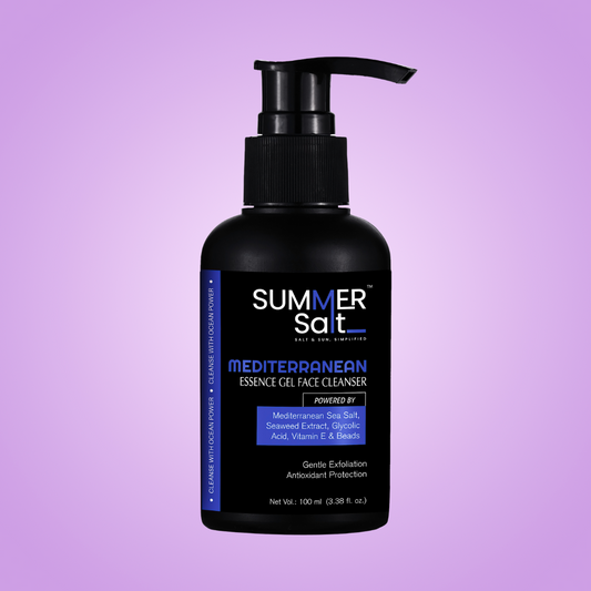 Mediterranean Sea Salt & Vitamin E Gel Facewash For Oily & Combination Skin 100ml