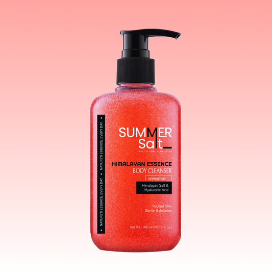Himalayan Salt & Hyaluronic Acid Body Wash For Mineral Rich Shower Experience 300ml