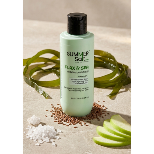 Flaxseed & Seaweed Extract Hydrating Conditioner For Vibrant Shiny Hair 250ml