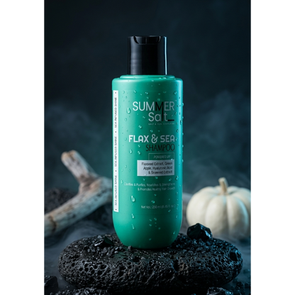 Flaxseed & Seaweed Extract Hydrating Shampoo For Healthy & Shiny Hair 250ml