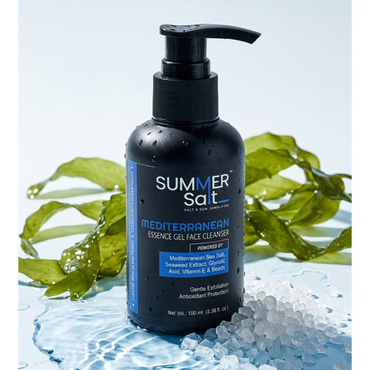 Mediterranean Sea Salt & Vitamin E Gel Facewash For Oily & Combination Skin 100ml