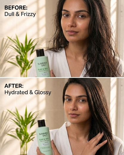 Flaxseed & Seaweed Extract Hydrating Conditioner For Vibrant Shiny Hair 250ml