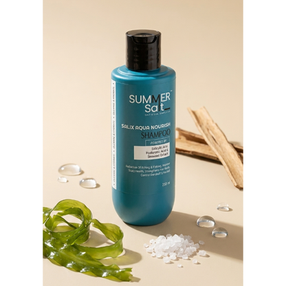 Salicyclic Acid & Sea-Weed Extract Nourishing Shampoo For Dandruff & Hair-Fall Control 250ml